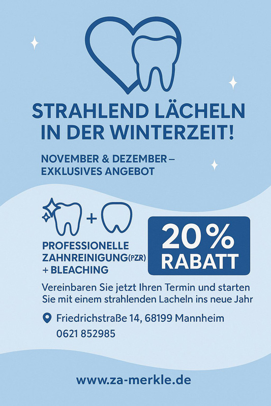 Unser exklusives Angebot im November & Dezember Image